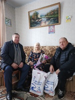 "С новым годом ветеран!"