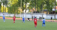 18 мая состоялся футбольный матч на стадионе "Труд"