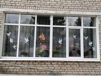 Дубровский район принял участие в акции «Окна Победы»