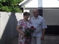 Счастливая пара из Дубровки отмечает серебряный юбилей