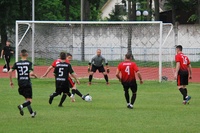 15 июня команда района по футболу "Дубровка" провела домашнюю игру на стадионе "Труд"