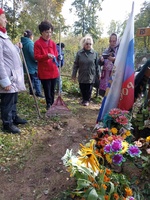 Место захоронения участника СВО Лагутенкова Александра